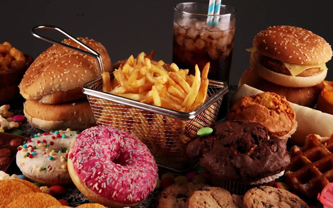 unhealthy eating habits不健康的飲食習慣