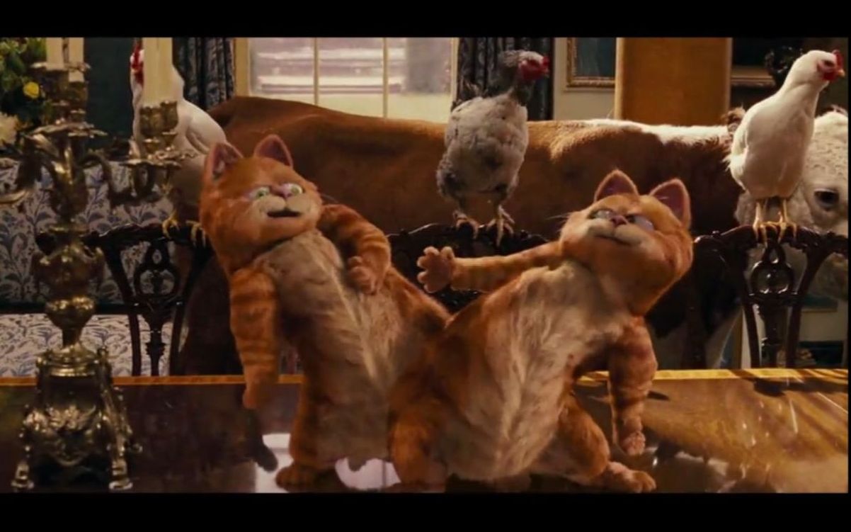 加菲猫的骚气舞蹈