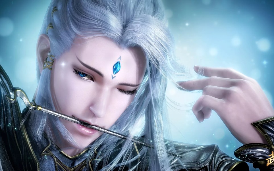 武庚纪带资进组玄风圣王绝对是玄机标准男主建模脸啊