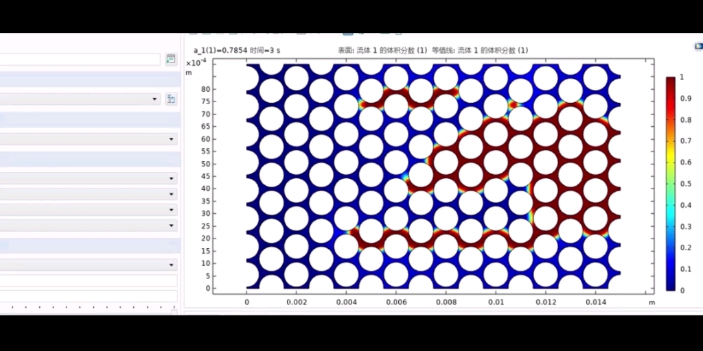 COMSOL相场法,研究多孔介质中两相驱替的不稳定性(指向性,粘性指进),复现.同时也支持多孔介质流动模拟模型定制!哔哩哔哩bilibili