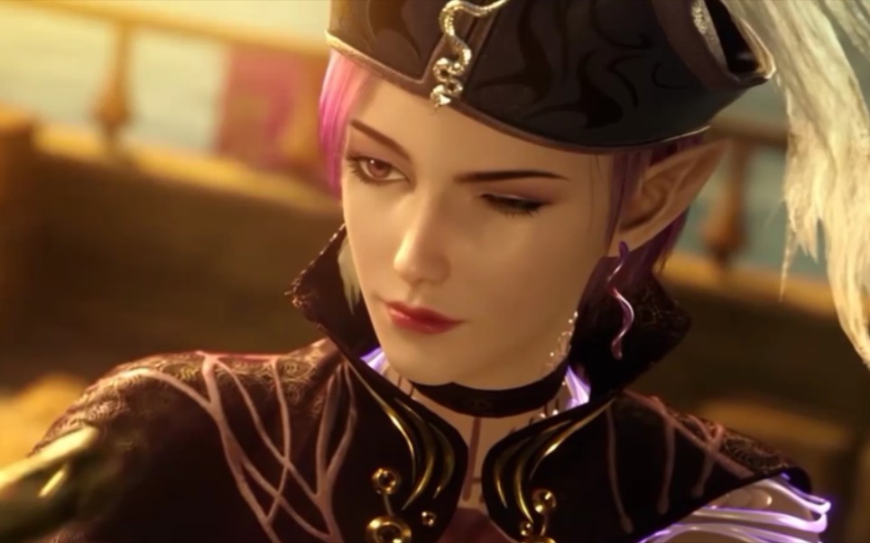 英姿飒爽的紫珍珠团长也很美啊,性格爽朗,你喜欢吗_哔哩哔哩_bilibili