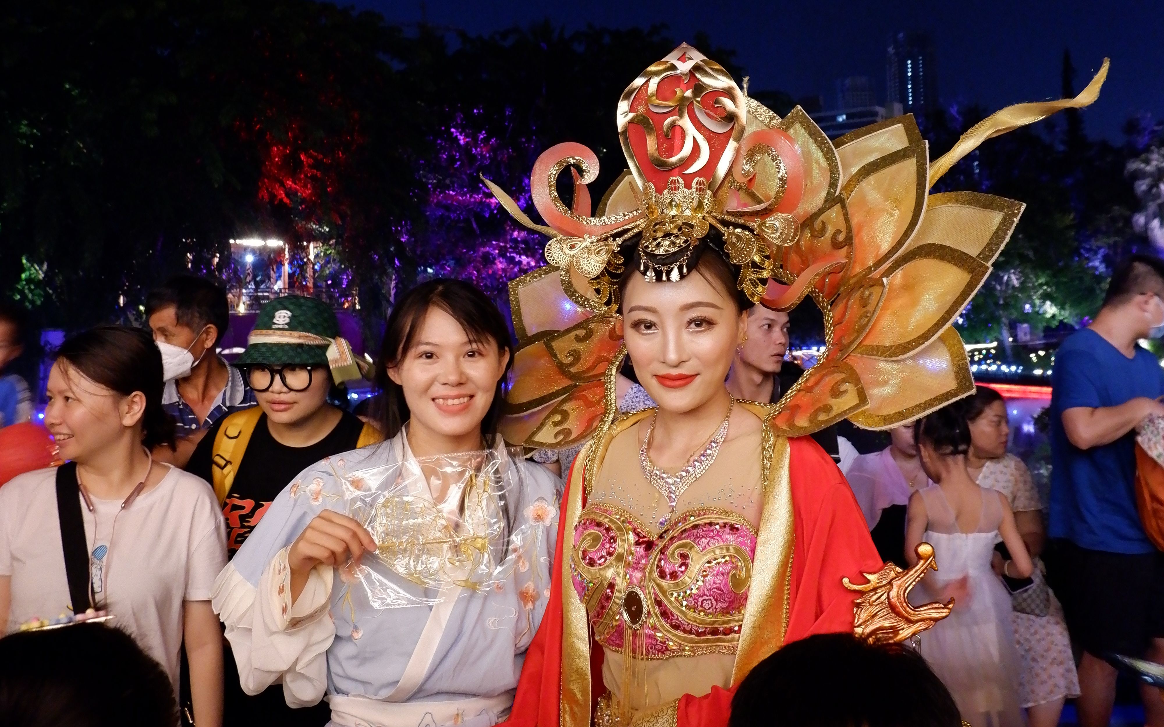 海口五公祠 唐宫宴舞夜游会