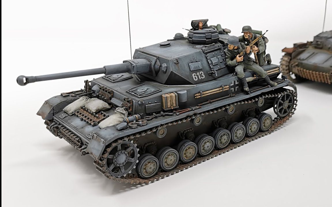 田宫 1/35 二战德军 4号坦克g型 初期生产型 by laser creation