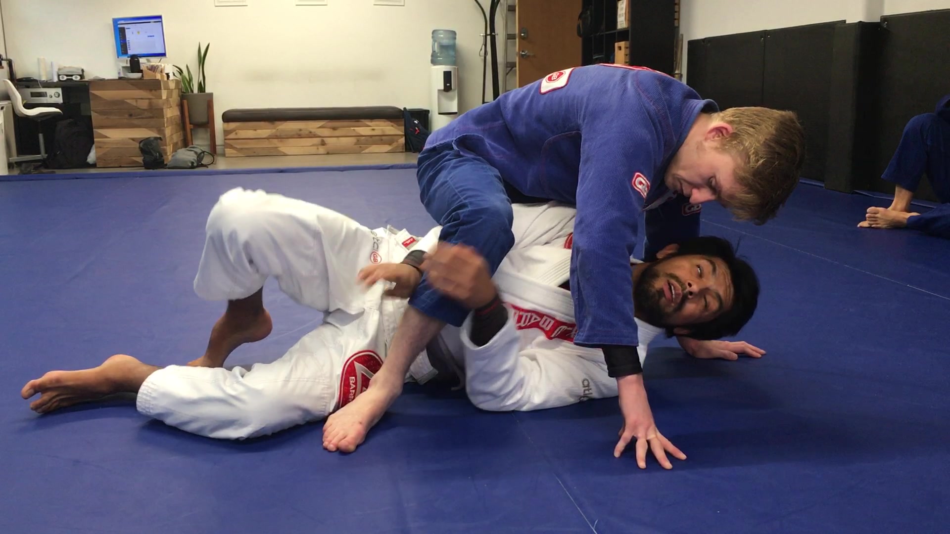 巴西柔术mountescape基本动作