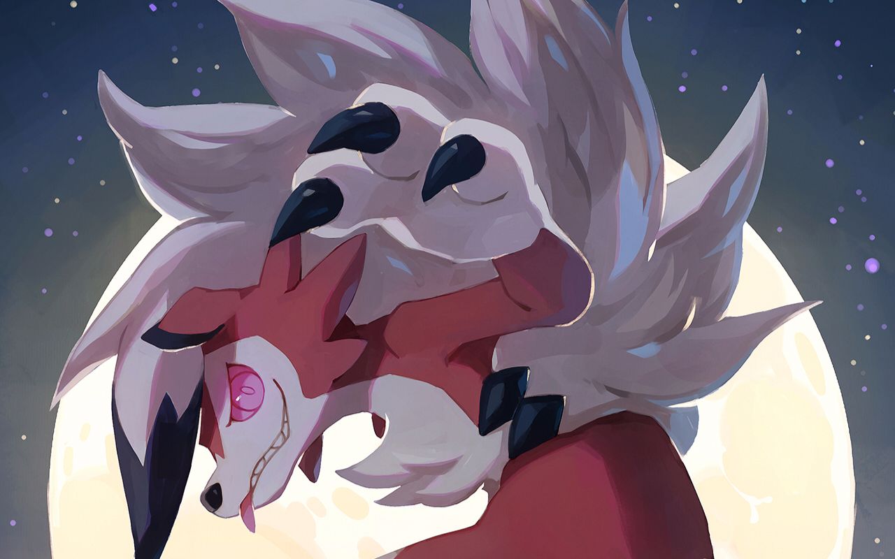 【龙少闲玩】《精灵宝可梦究极日月》新增专属z技能大全之鬃岩狼人z