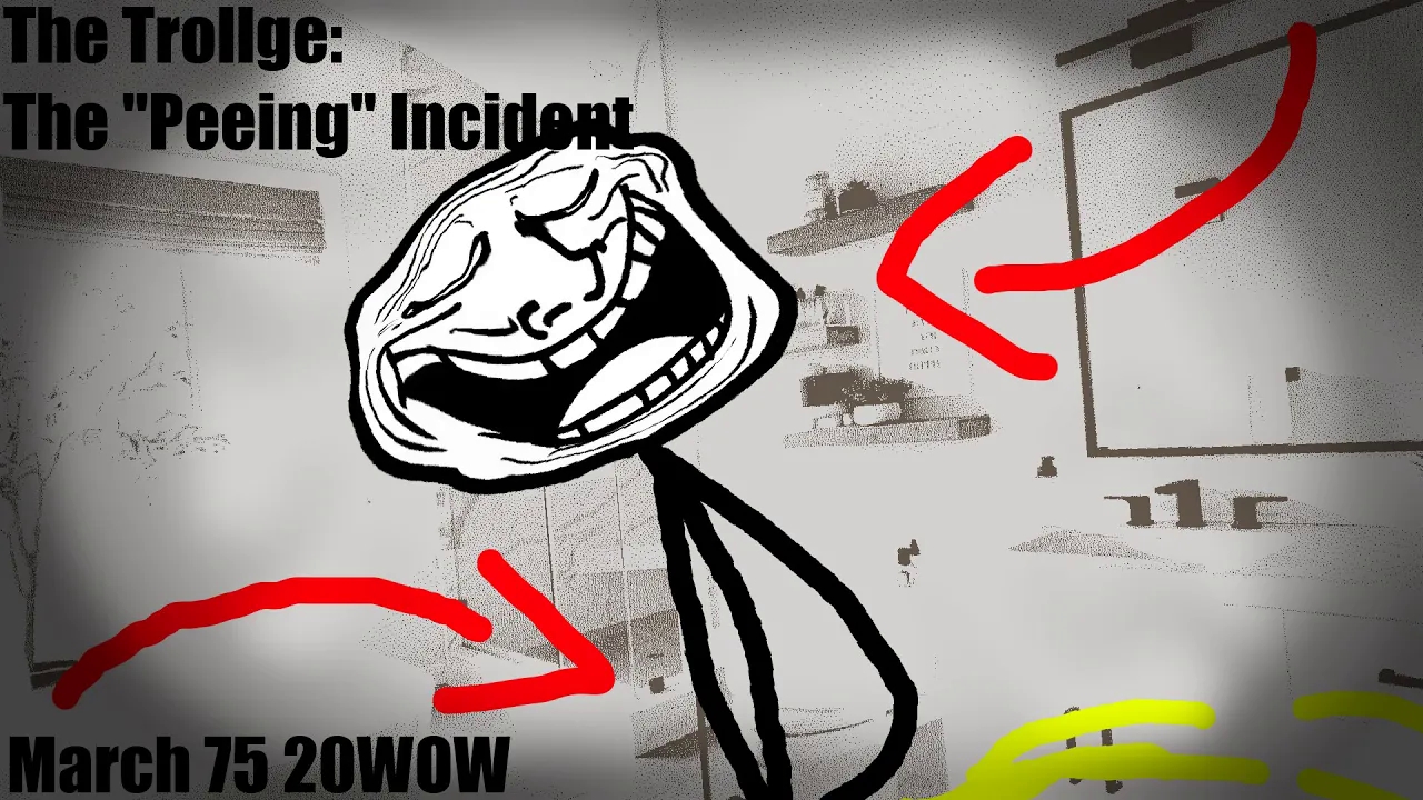 the trollge: the "撒尿" 事件: 重制版