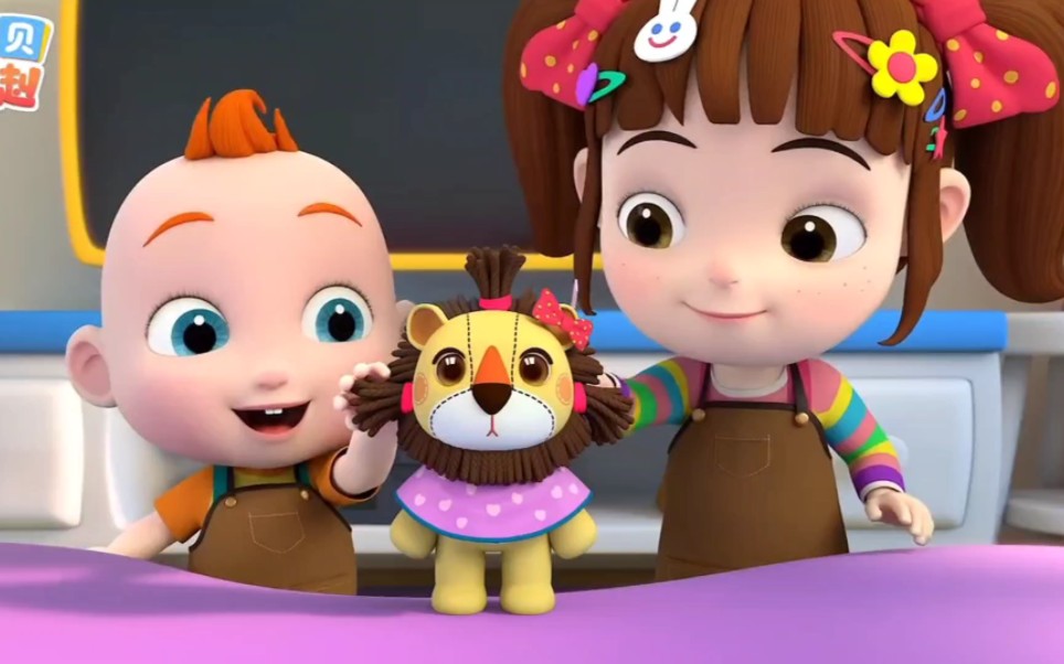 宝贝赳赳变身萌萌小理发师