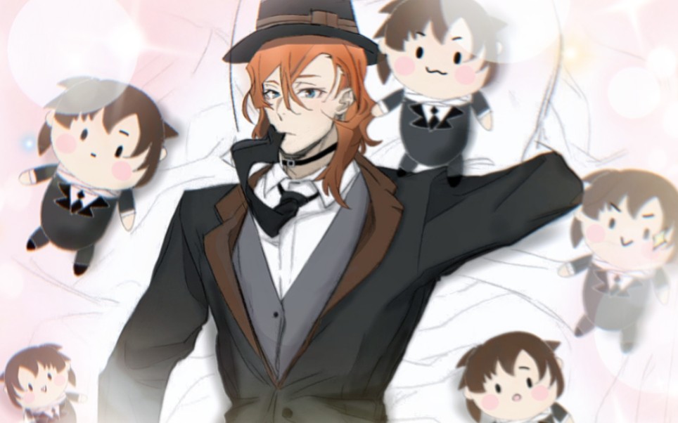 【指绘】中原中也の甜美睡颜