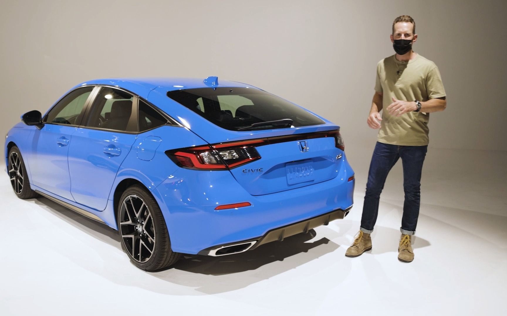 【官方详解】第11代本田思域hatchback两厢版官方介绍,定为更运动