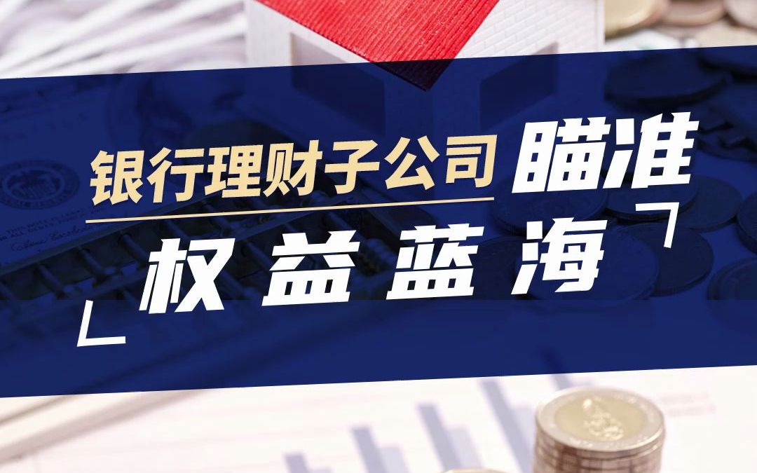 银行理财子公司瞄准“权益蓝海”,合资理财公司率先加码权益投资哔哩哔哩bilibili