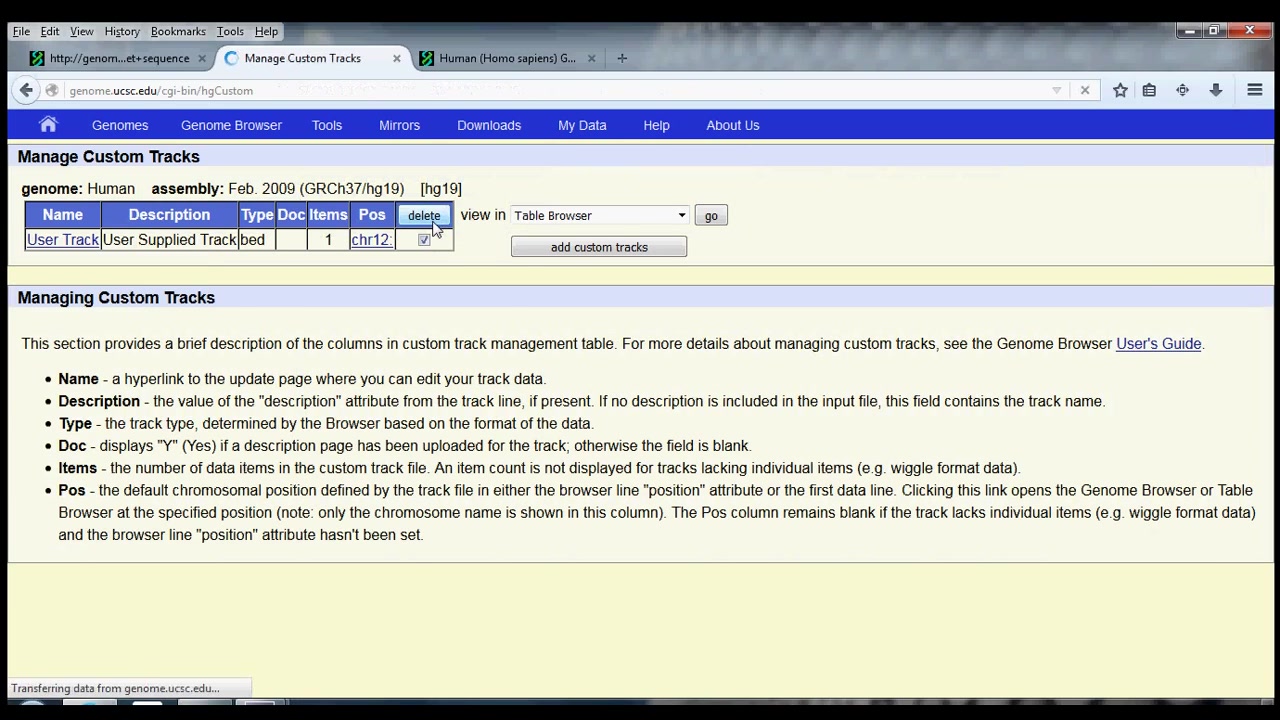 4 ucsc genome browser tutorial table browser bilibili