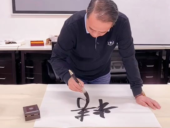 孙震(孙辰雨)——以为人民服务为宗旨的书法家,德艺双馨艺术家