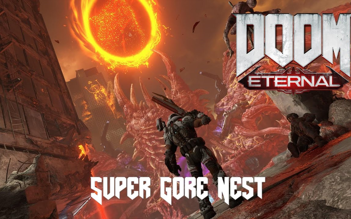 [图]Mick Gordon - Super Gore Nest (Remastered Version V2) (DOOM Eternal OST)