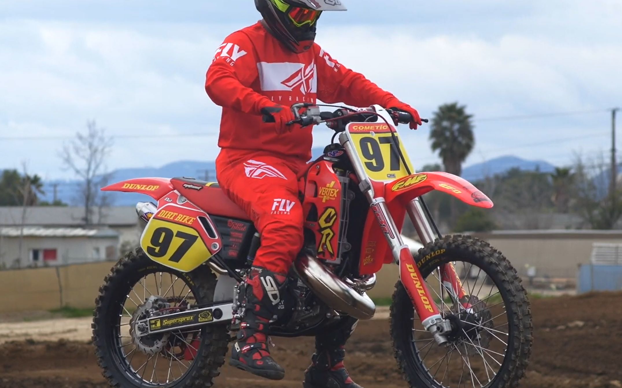 1995 本田cr500 二冲程野兽越野摩托车翻新改造