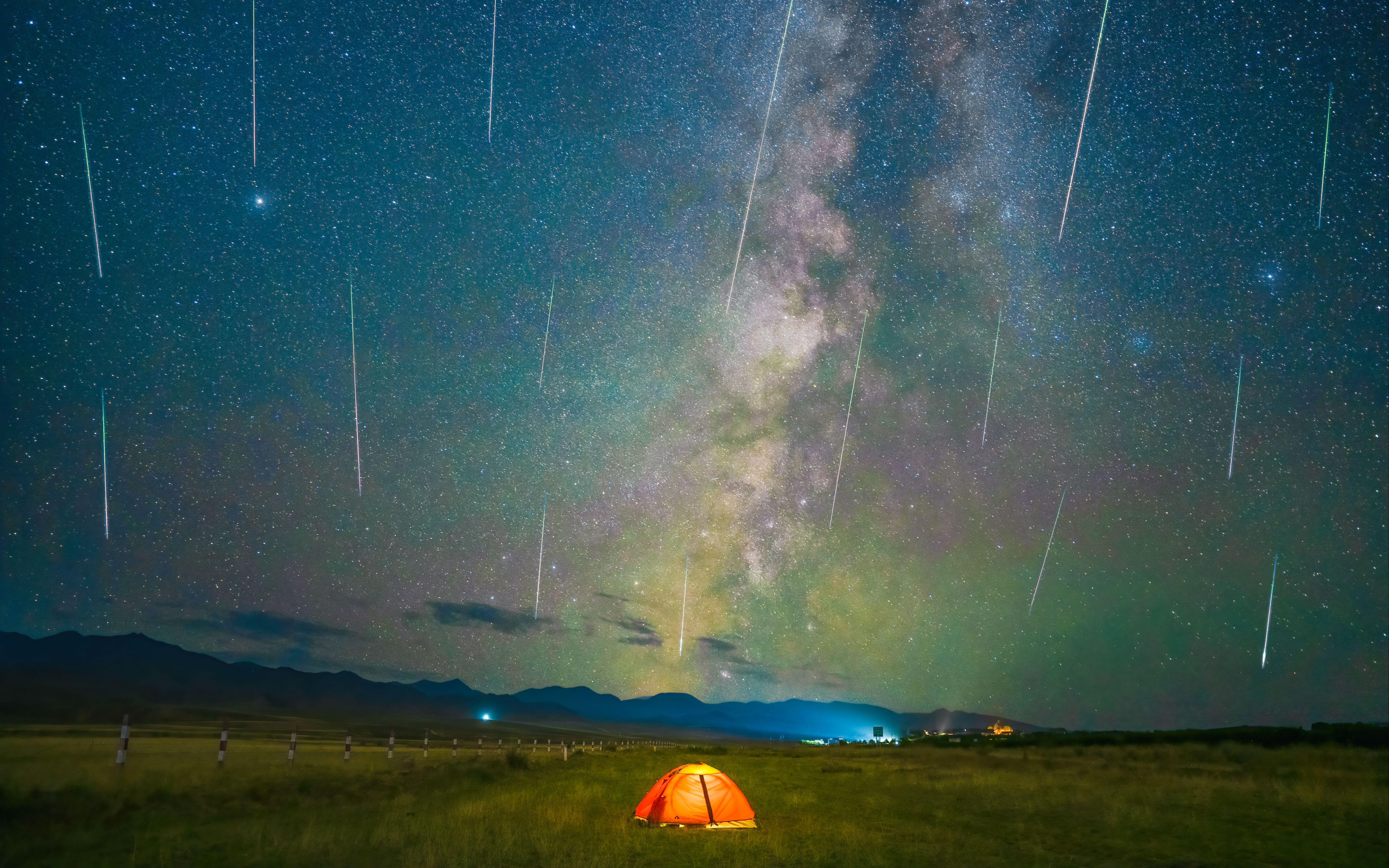 [图]4K（一眼星辰，2021星空延时合集）