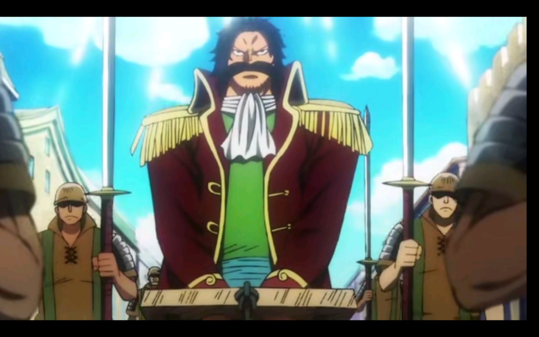 海贼王970集动画片段罗杰处刑.