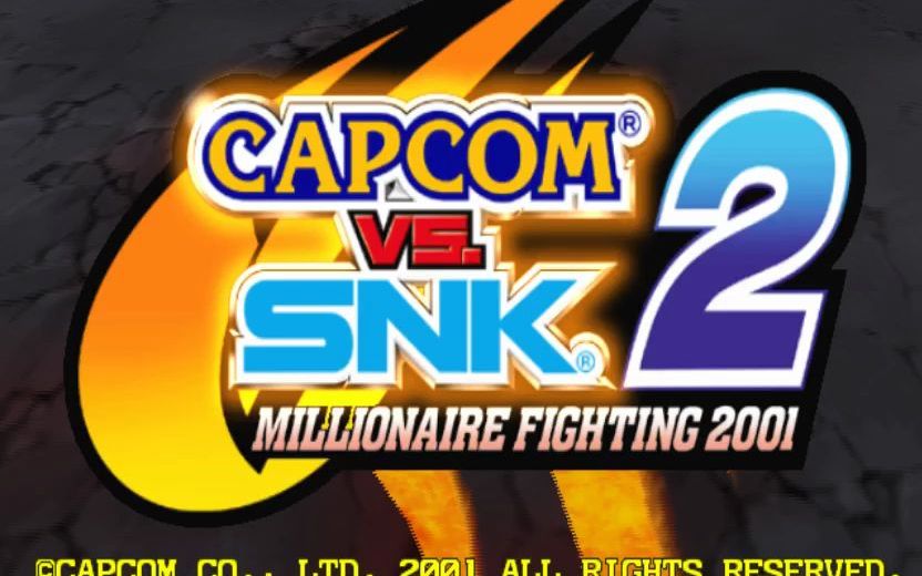 [图]【SNK角色藤堂龙白生日纪念】PS2《CAPCOM VS SNK 2》藤堂龙白一币通关