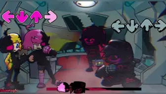 [转载]FNF CORRUPTION: Dillaw And Pinku (Crewmates) Vs Evil Boyfriend Day 1 + 2