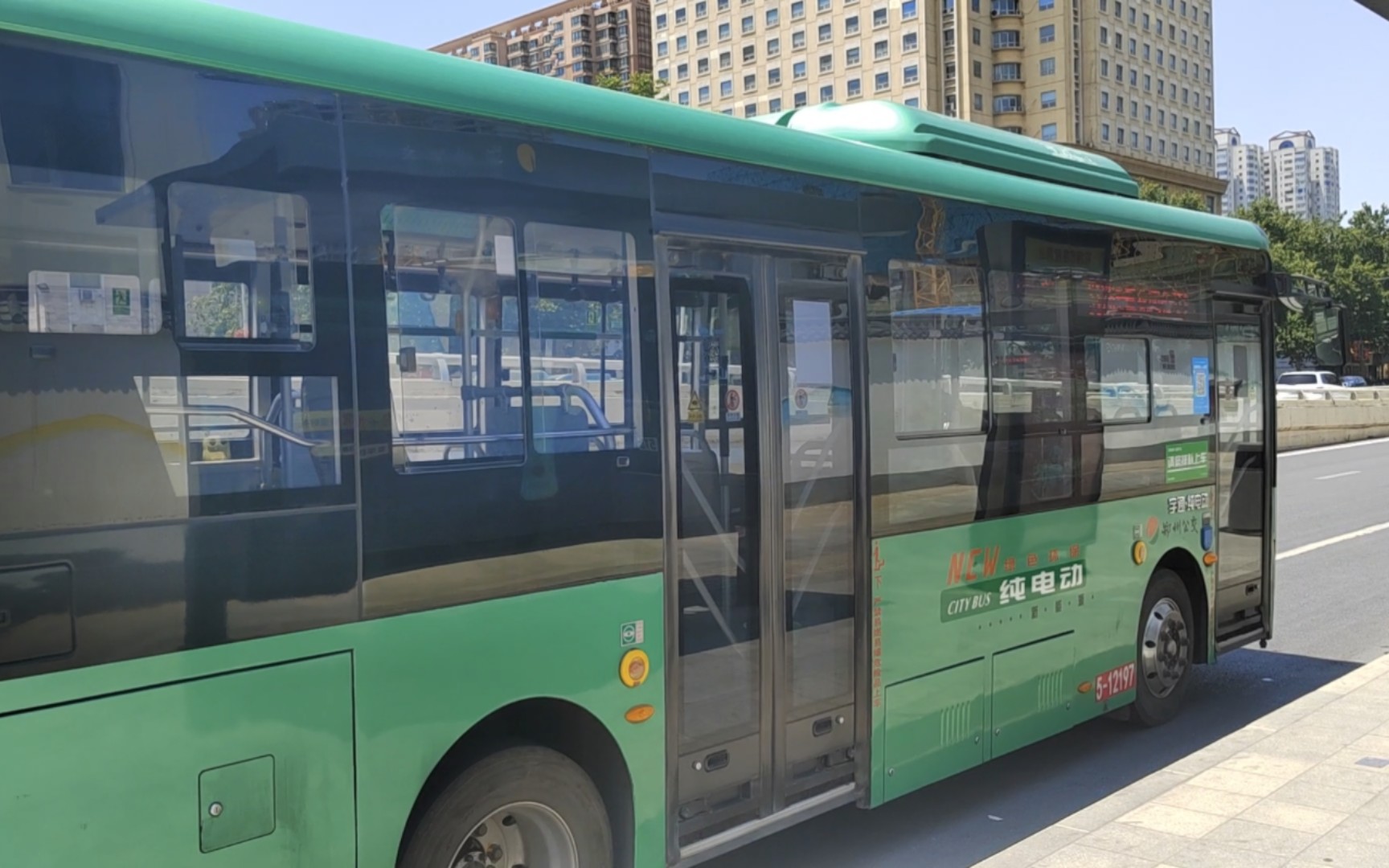 郑州公交e8依旧在只是编号改s128路全程第一视角前方展望