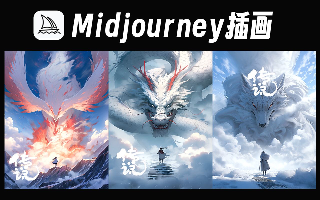 Midjourney帮我生成的神兽,这也泰裤辣!哔哩哔哩bilibili