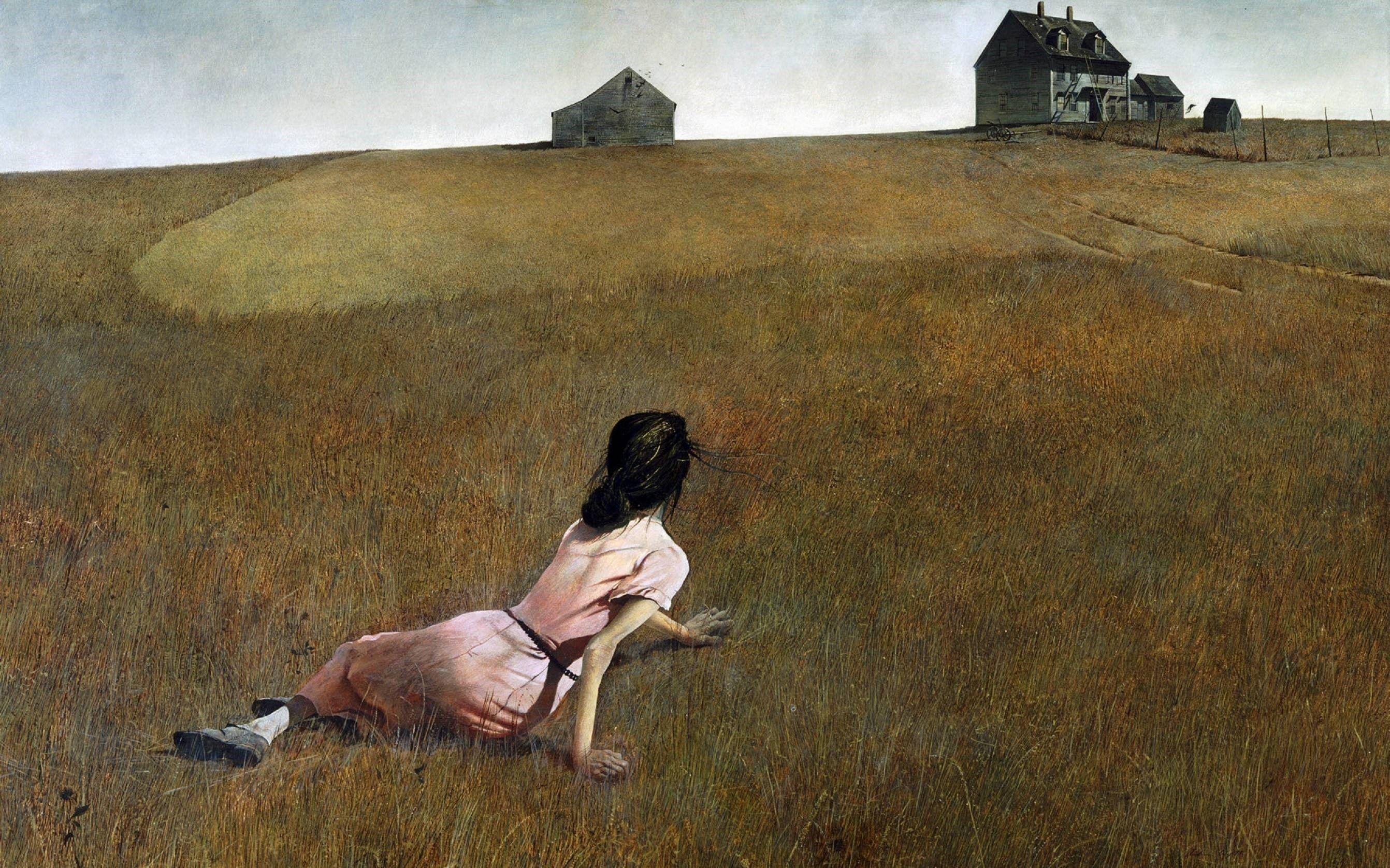 【安德鲁ⷦ€€斯】Christina's World《克里斯蒂娜的世界》Andrew Wyeth 画作解读哔哩哔哩bilibili