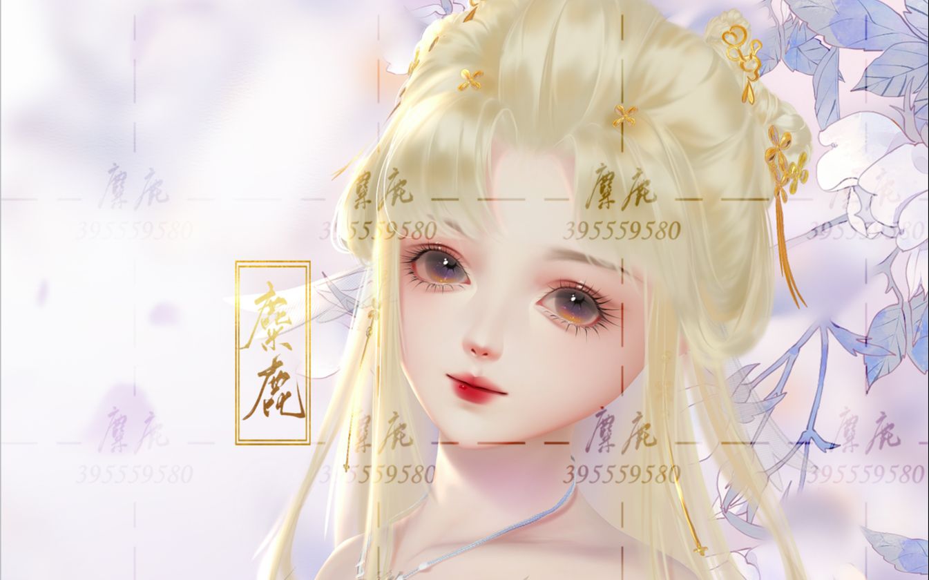 【剑网三转手绘】鹊金_哔哩哔哩_bilibili