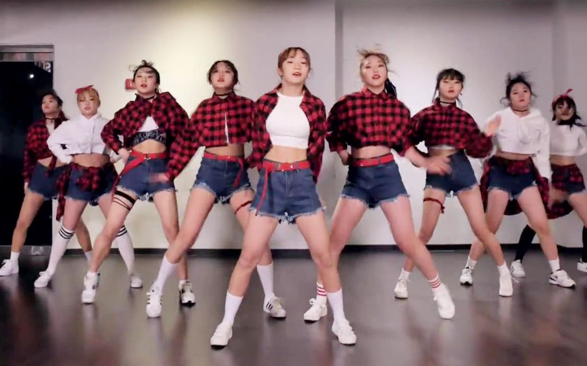 alien舞室少女版舞团ayouth超帅齐舞aintmyfault