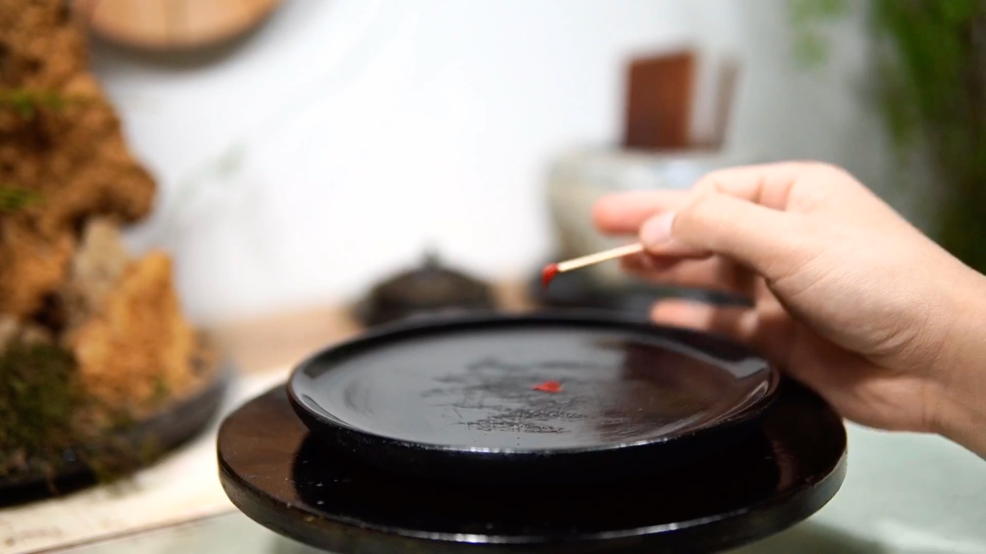 犀皮漆圆盘打捻_哔哩哔哩_bilibili