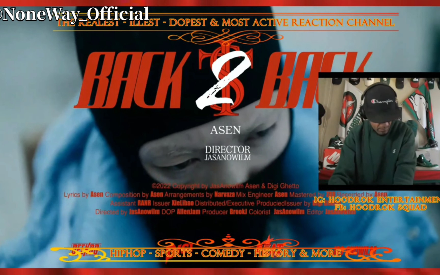 [图]【中字4k】新西兰老哥看《Back 2 Back》艾志恒Asen 反应视频 肾上腺素直接拉满