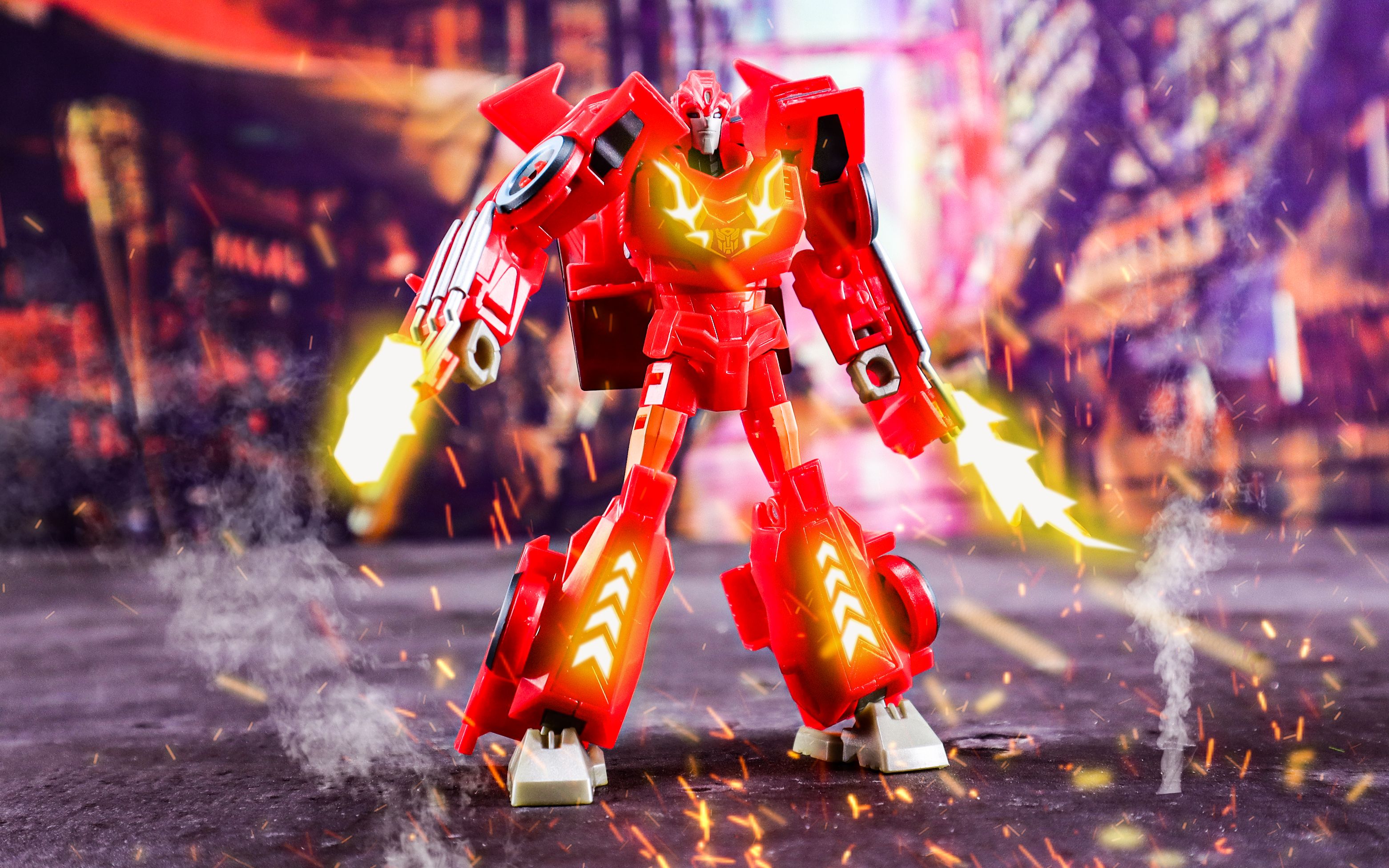 变形金刚塞伯志系列加强级热破测评分享带定格动画变形金刚cyberverse