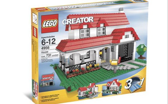 乐高 创意百变 4956 红顶美式别墅 速组评测_哔哩哔哩 (゜-゜)つロ