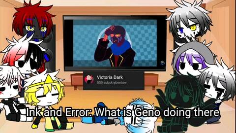 The two cockroaches sans au react to Error memes ( Errorink