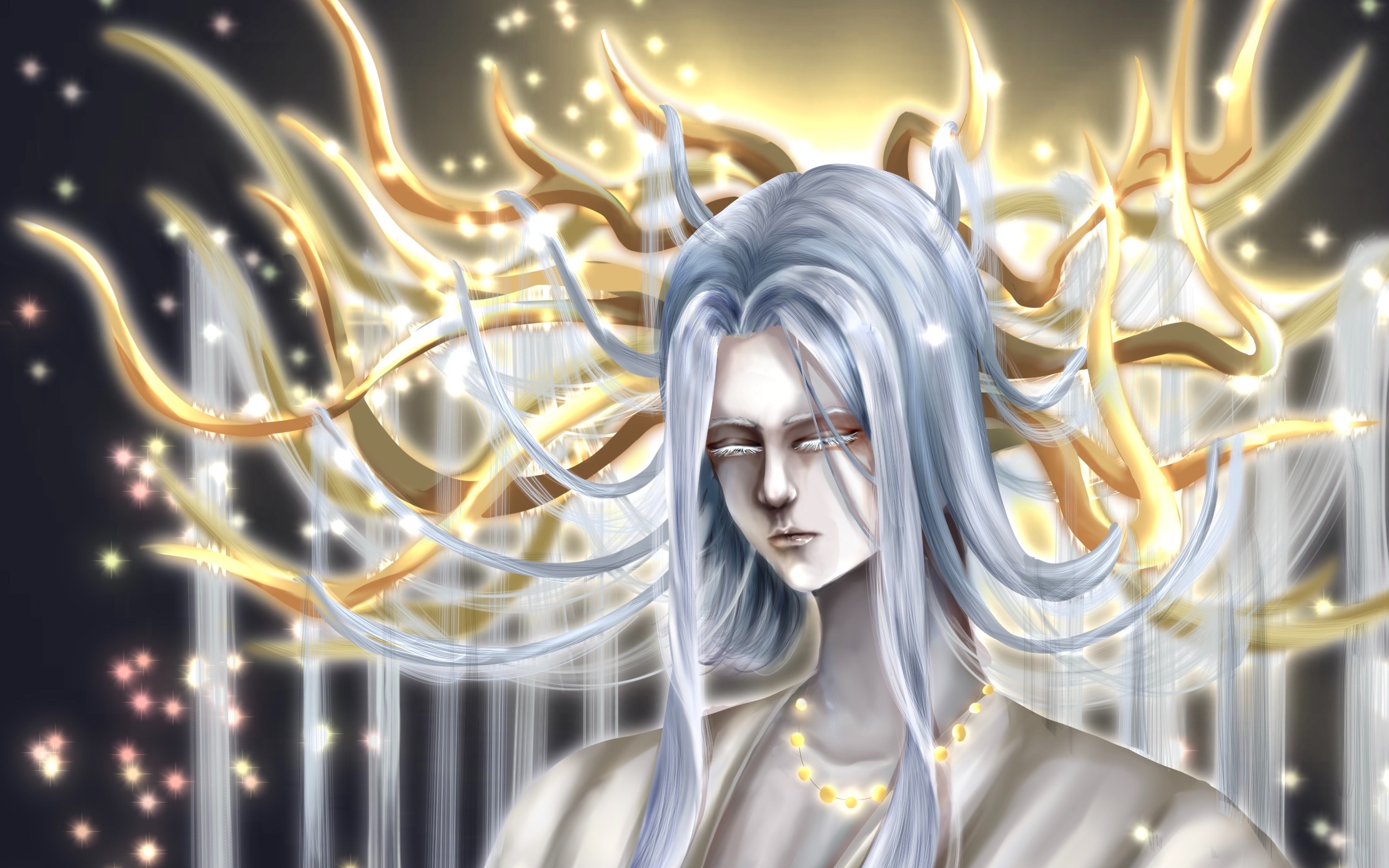 ipad指绘 姜子牙的师尊_哔哩哔哩 (゜-゜)つロ 干杯~-bilibili