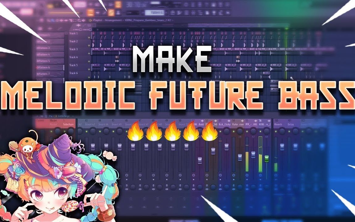 电音干货搬运melodicfuturebass制作教程bymiruku