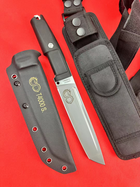 极端武力t4000户外战术直刀展示