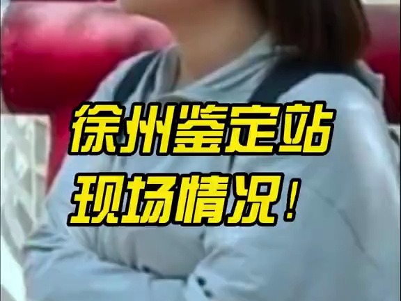 徐州鉴定站现场啥情况啊?哔哩哔哩bilibili