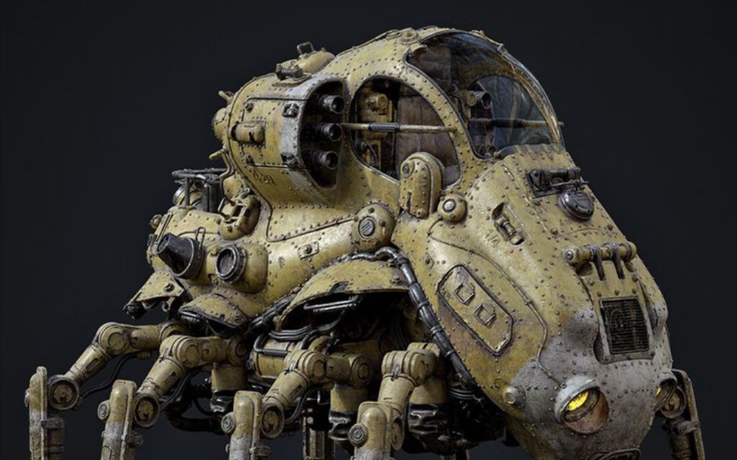 废土朋克风格机甲