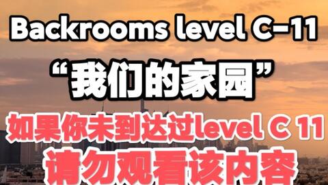 Backrooms后室】Level 11 及其镜像层_哔哩哔哩_bilibili