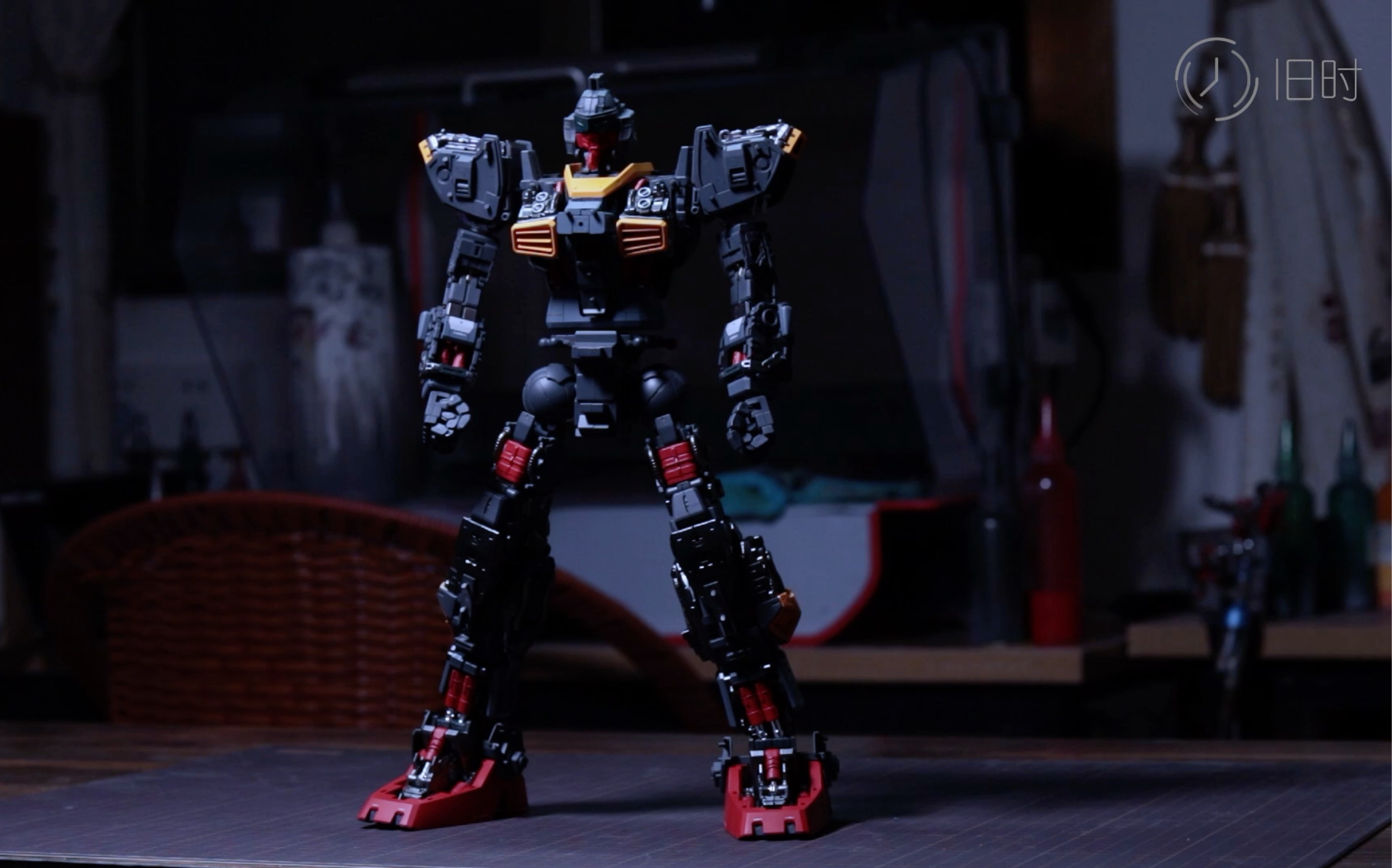 活动作品旧时制作感受精致骨架的魅力万代pg马克兔mk2小改上集骨架篇