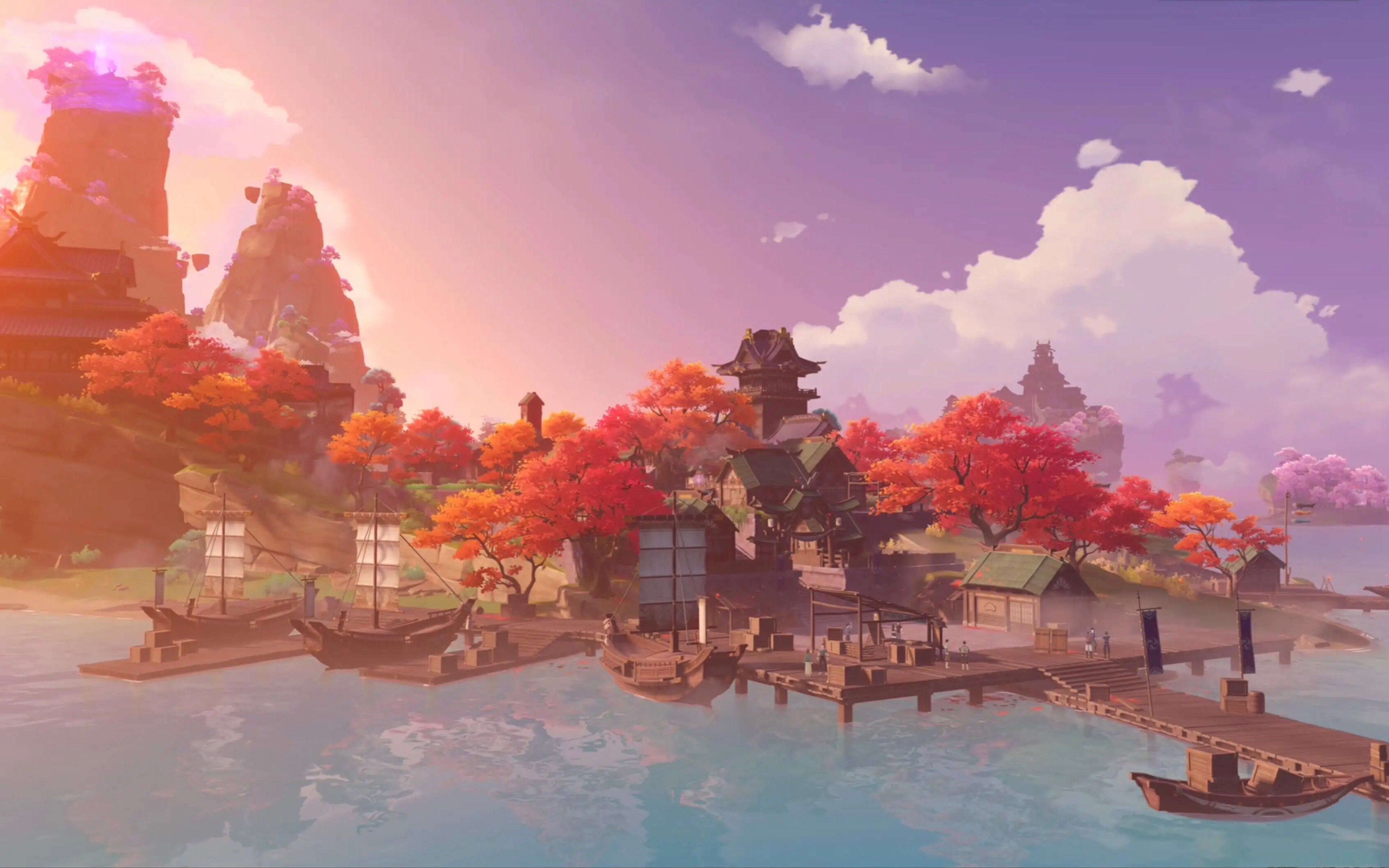 【原神|so far away】还记得第一次踏入稻妻时感受到的惊艳吗?