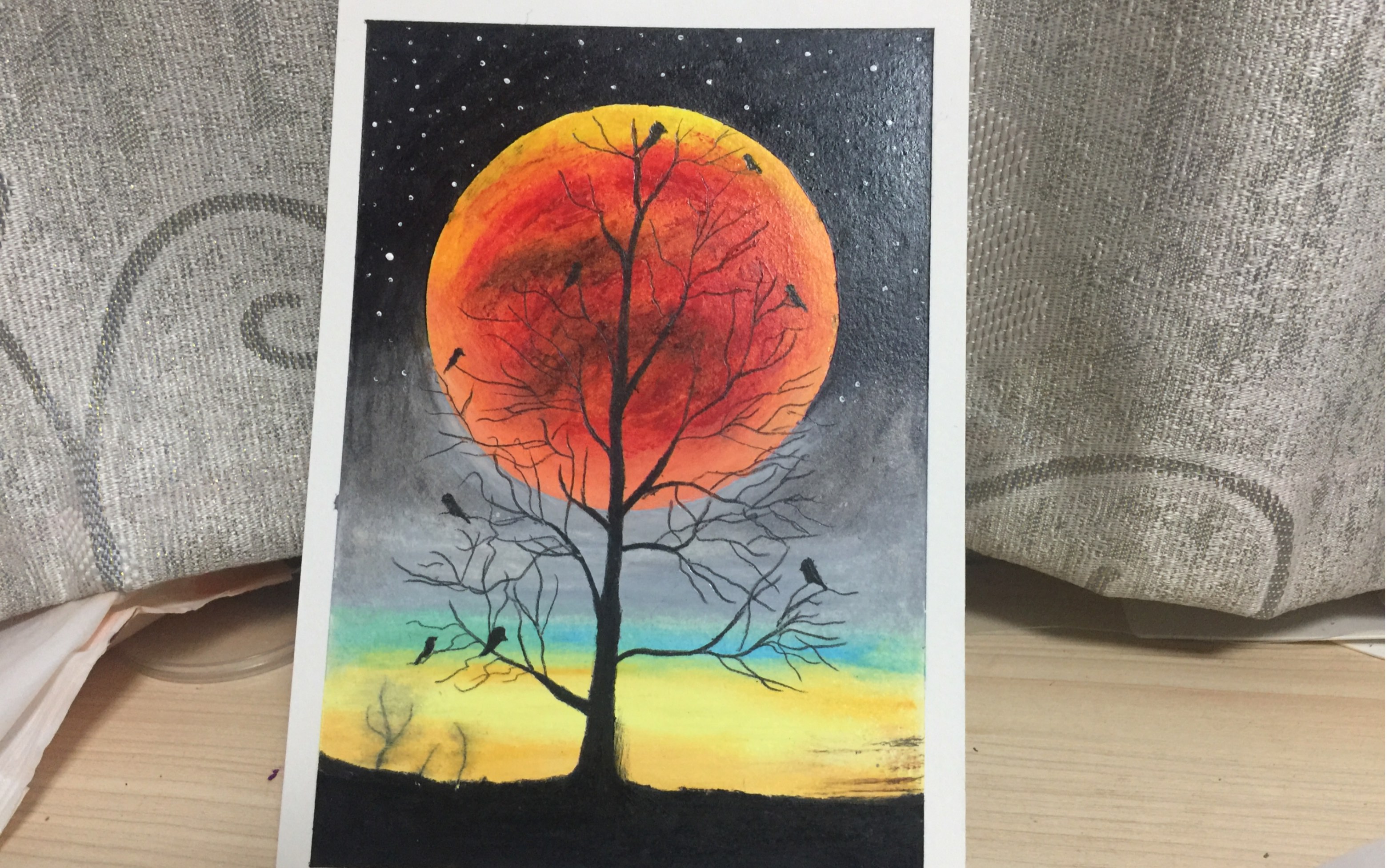 【油画棒】星球临摹 解压撕胶带合集