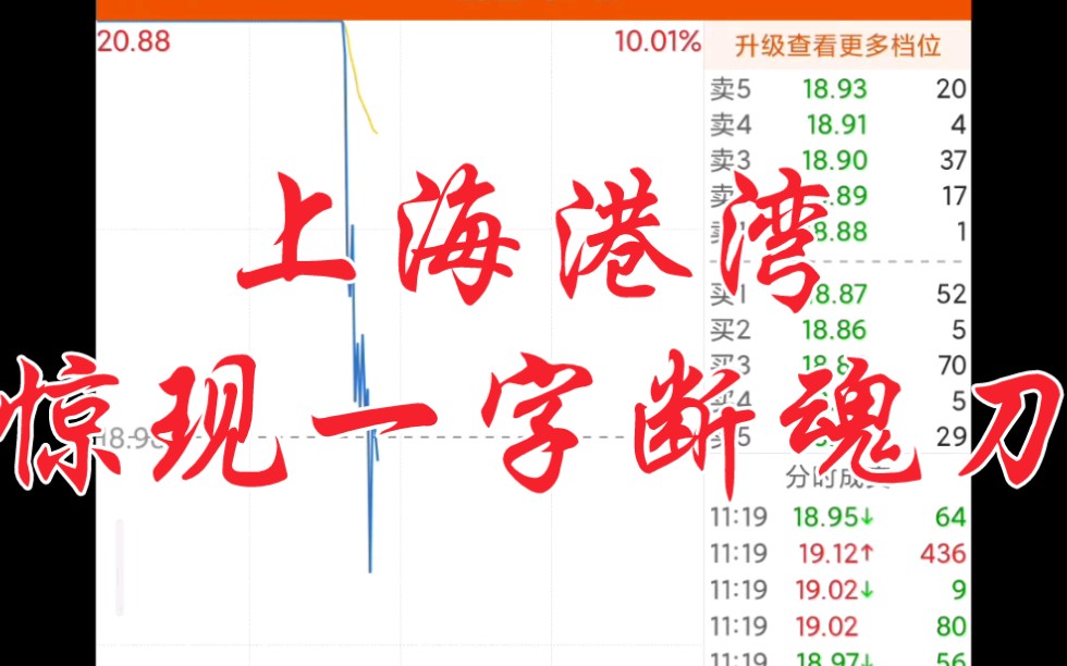 上海港湾惊现一字断魂刀步步高民生控股 上证指数 大盘 渝开发 中兴商业,复星医药 畅联股份 以岭药业 安源煤业 隆基股份 九安医疗 贵州茅台 步步高 天保基...