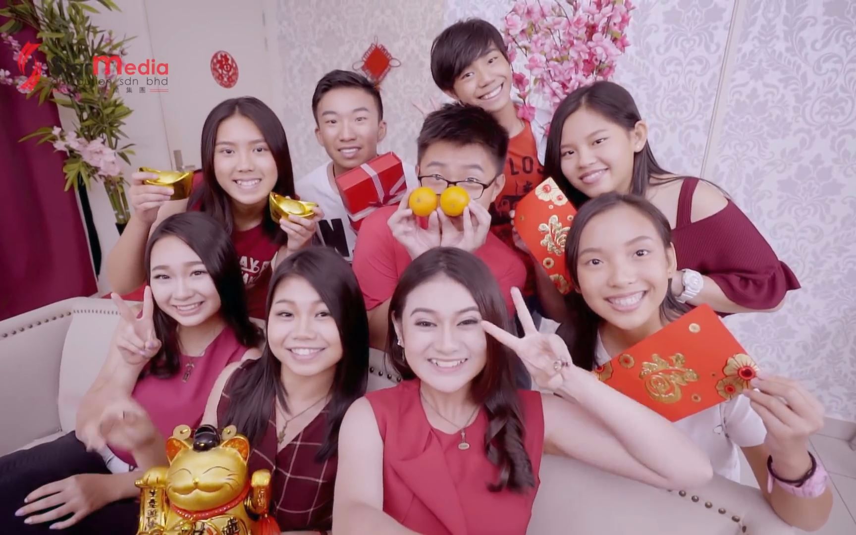 q-genz 巧千金《新年来做客》2018贺岁mv首播