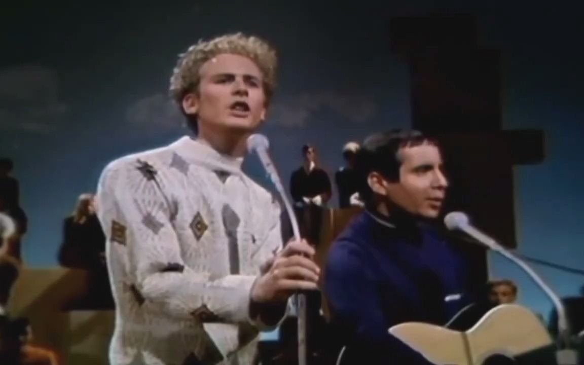 [图]Simon & Garfunkel 寂静之声《The Sound Of Silence》1968年现场版