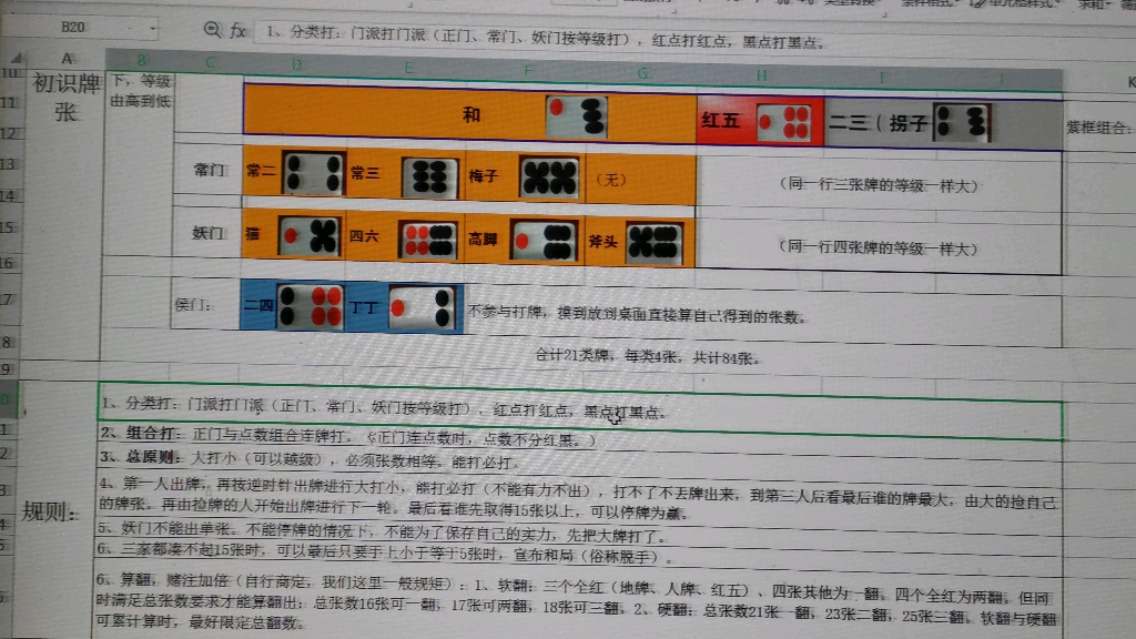 四川重庆戳牌打法(长牌的一种)介绍二出牌规则.