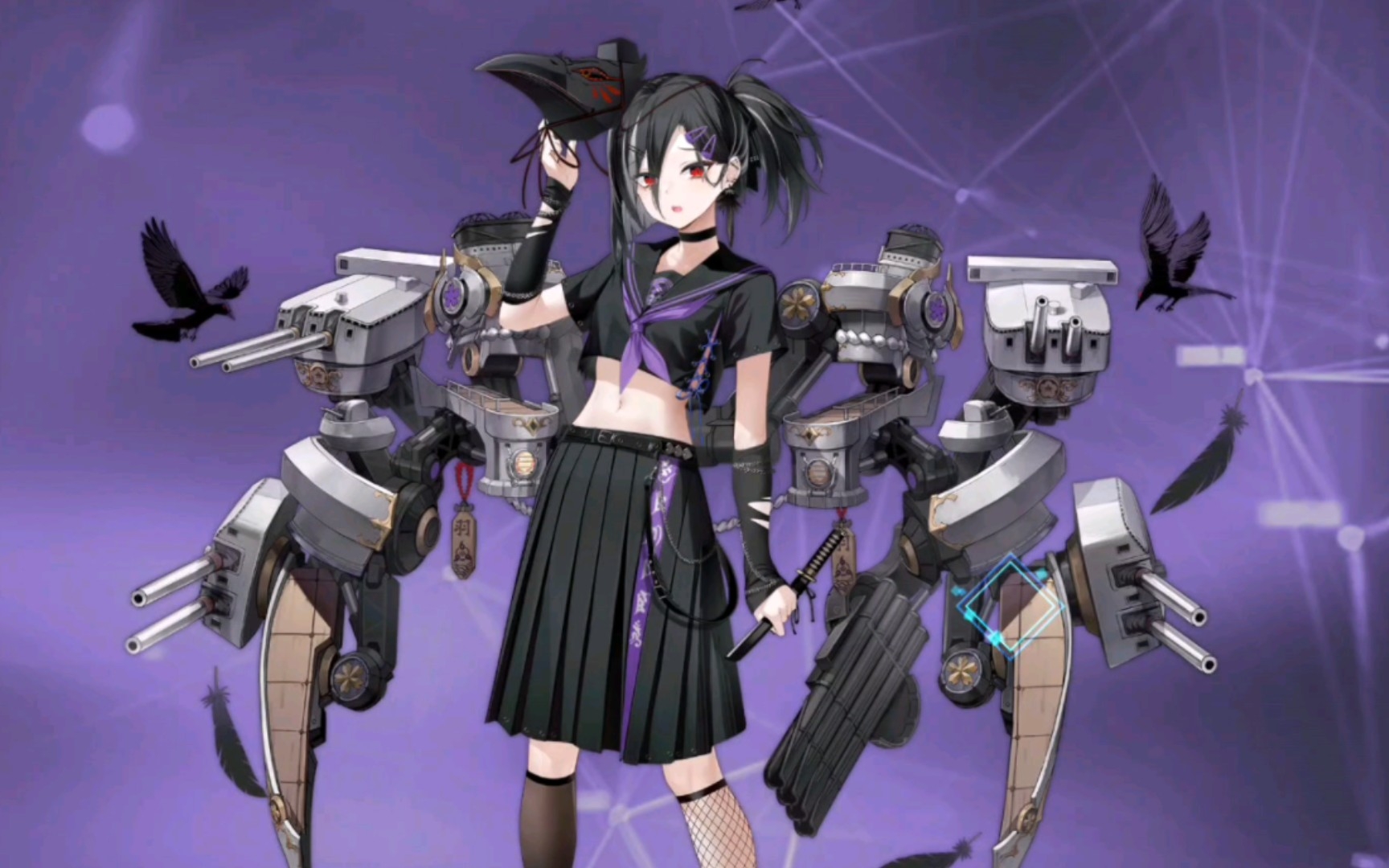 犰(羽黑)满破一百-碧蓝航线