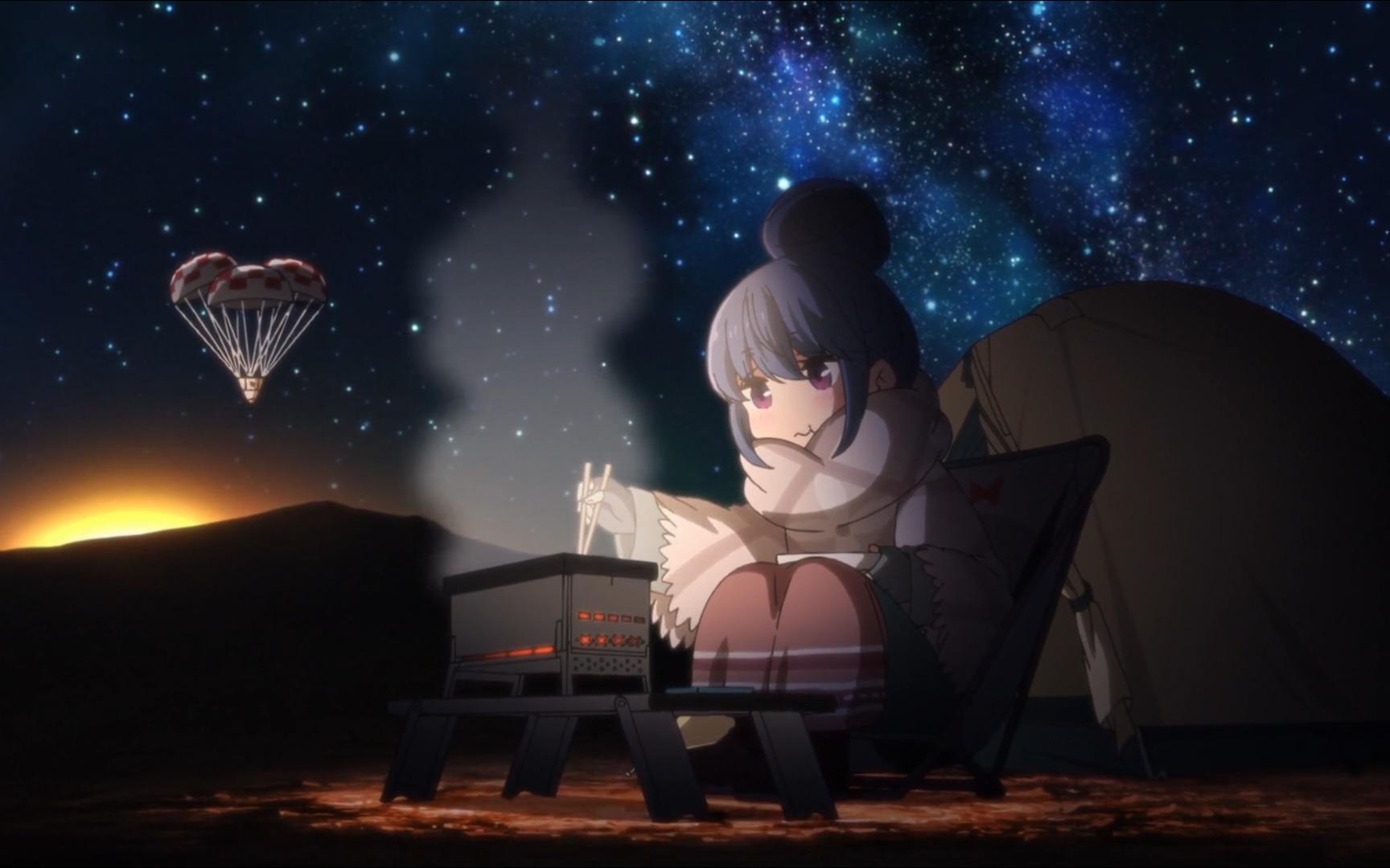 【摇曳露营】芝麻凛的火星烤肉传说