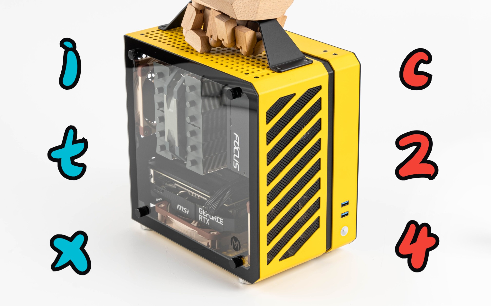 机械大师c24小方糖装机效果展示