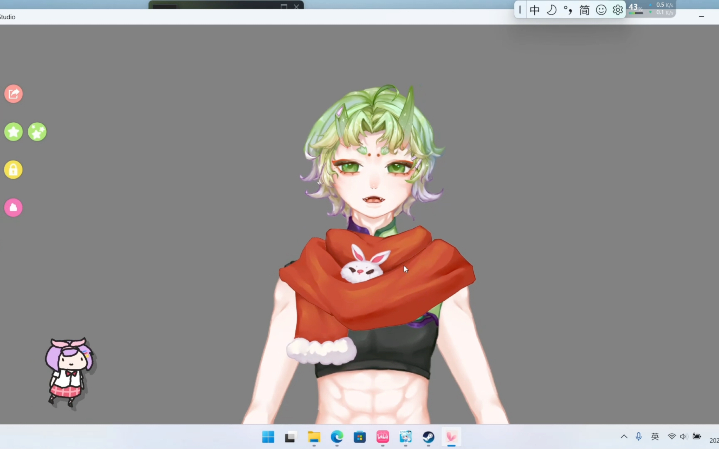 如何将live2d挂件导入vts