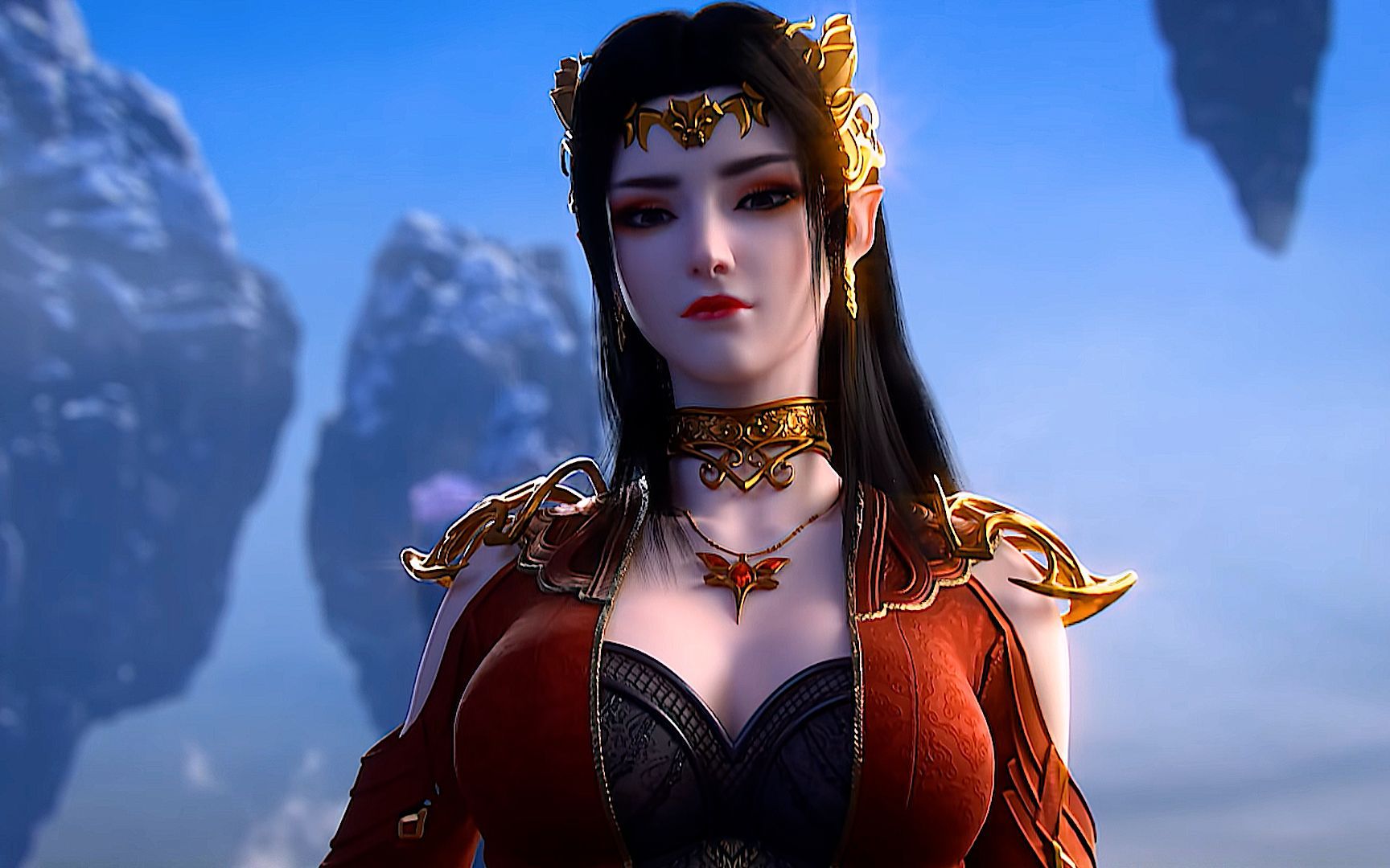 【斗破苍穹】萧炎:以后就叫你彩鳞吧.美杜莎女王绝美容颜与妖娆身姿